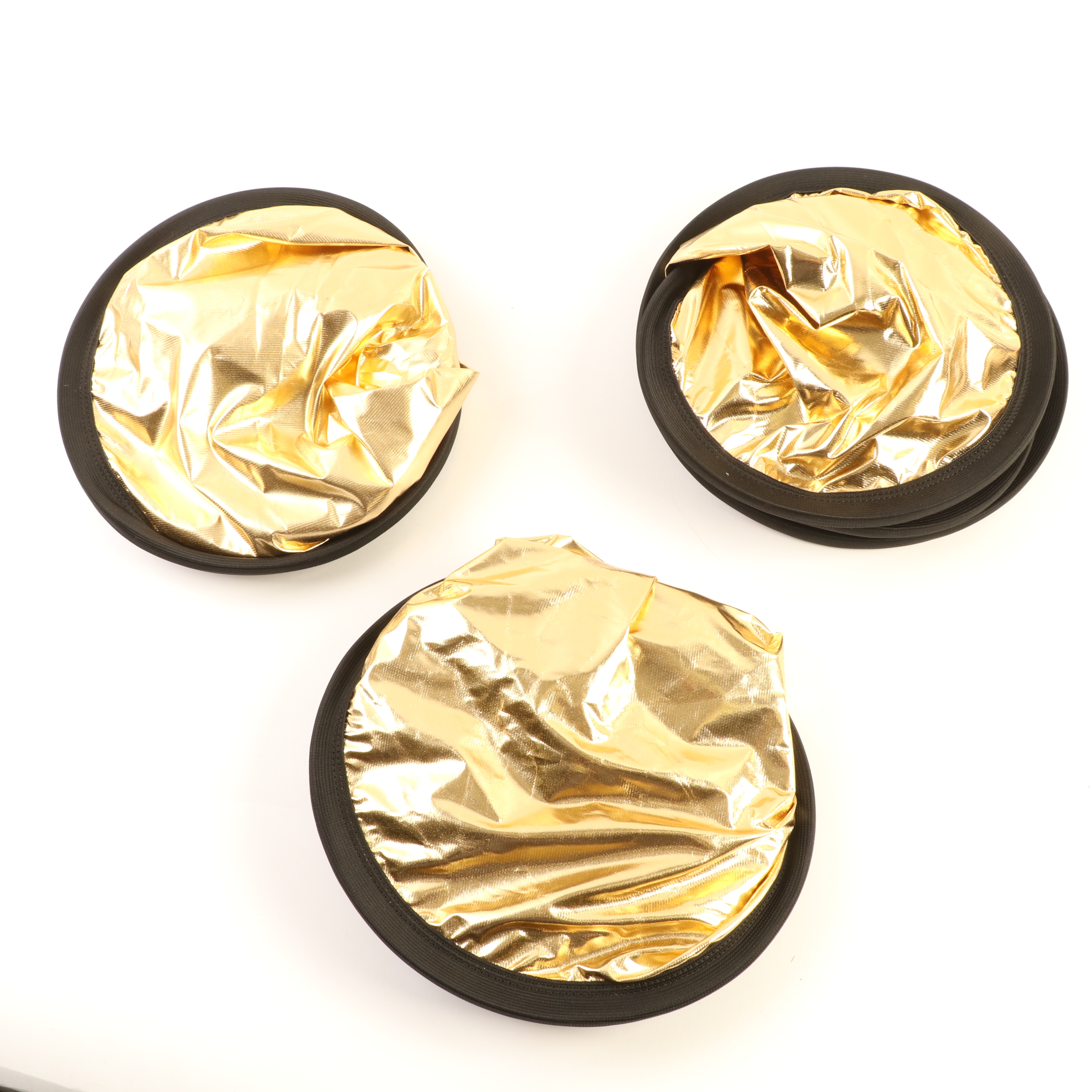 USED Manfrotto TriFlector MkII Set of 3 Gold / White Panels
