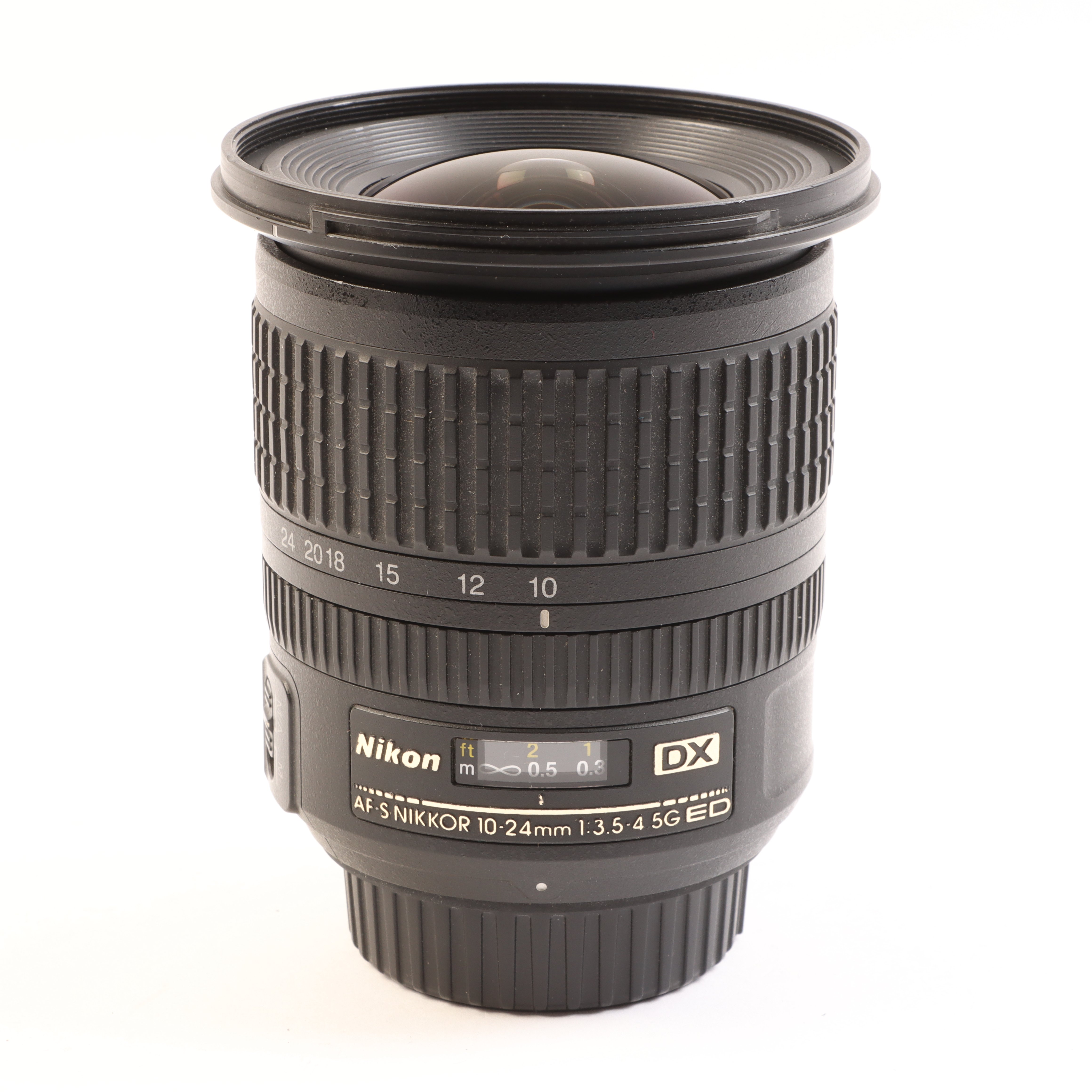 USED Nikon 10-24mm f3.5-4.5 G AF-S DX Lens