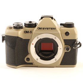 USED OM SYSTEM OM-5 Mark II Digital Camera Body - Beige