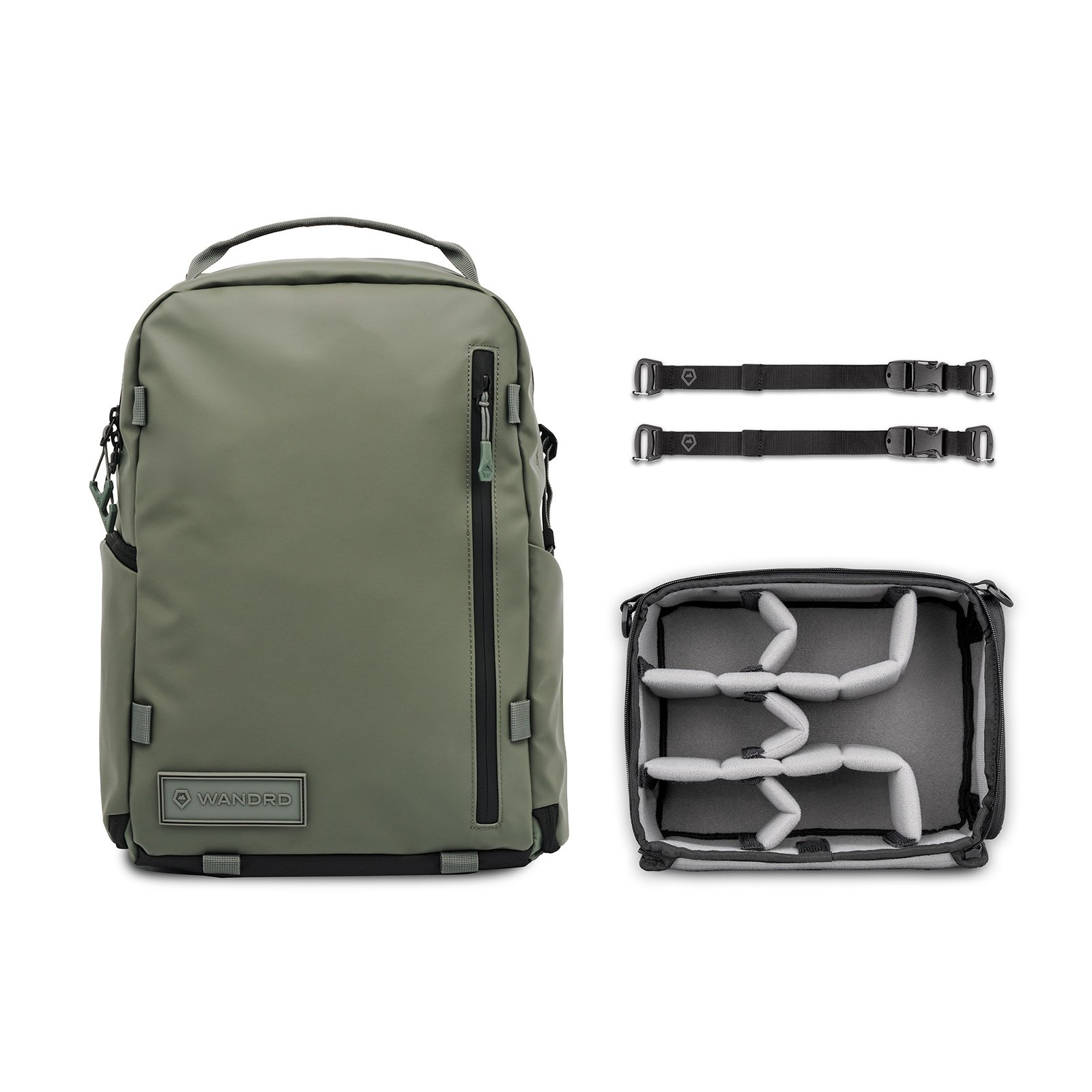 WANDRD PRVKE 31L Zip Photography Backpack Bundle - Wasatch Green