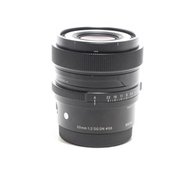 USED Sigma 50mm f2 DG DN I Contemporary Lens for Sony E
