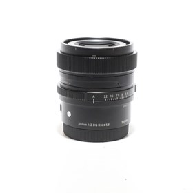 USED Sigma 50mm f2 DG DN I Contemporary Lens for Sony E