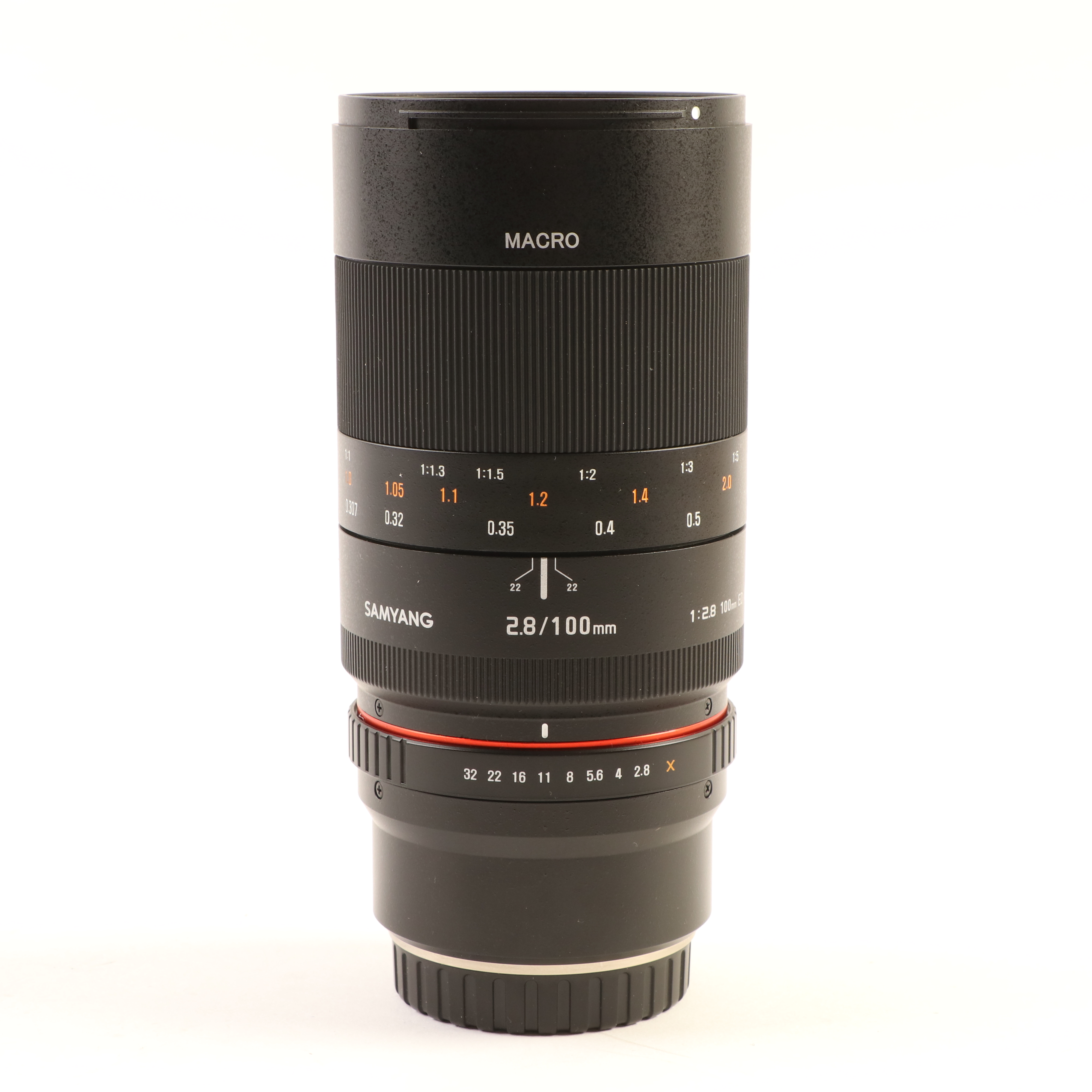 USED Samyang 100mm f2.8 ED UMC Macro Lens for Fujifilm X