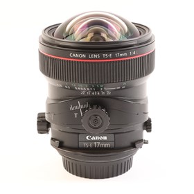 USED Canon TS-E 17mm f4L Lens