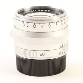 USED Zeiss 50mm f1.5 C Sonnar T* ZM Lens for Leica M - Silver