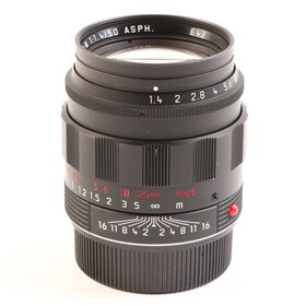 USED Leica 50mm f1.4 Summilux-M Asph 6-bit - Black Chrome (11688)