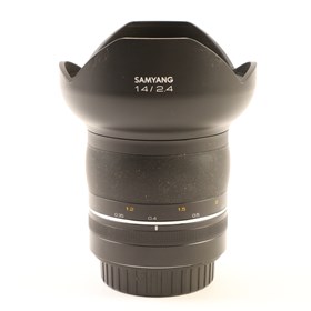 USED Samyang XP 14mm f2.4 Lens for Canon EF