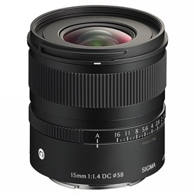 Sigma 15mm f1.4 DC Contemporary Lens for Fujifilm X