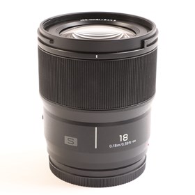 USED Panasonic LUMIX S 18mm f1.8 Lens
