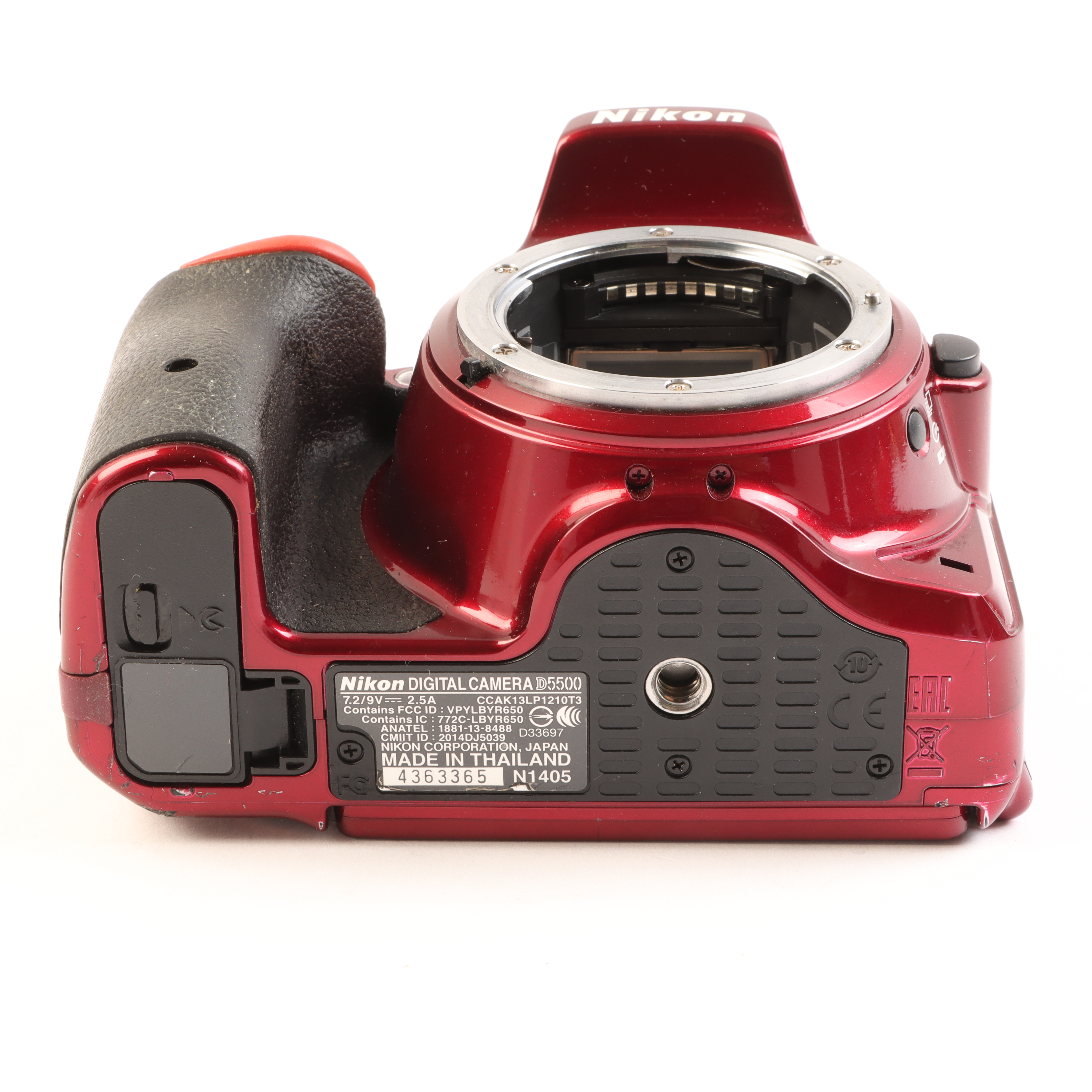 USED Nikon D5500 Digital SLR Camera Body - Red | Wex Photo Video