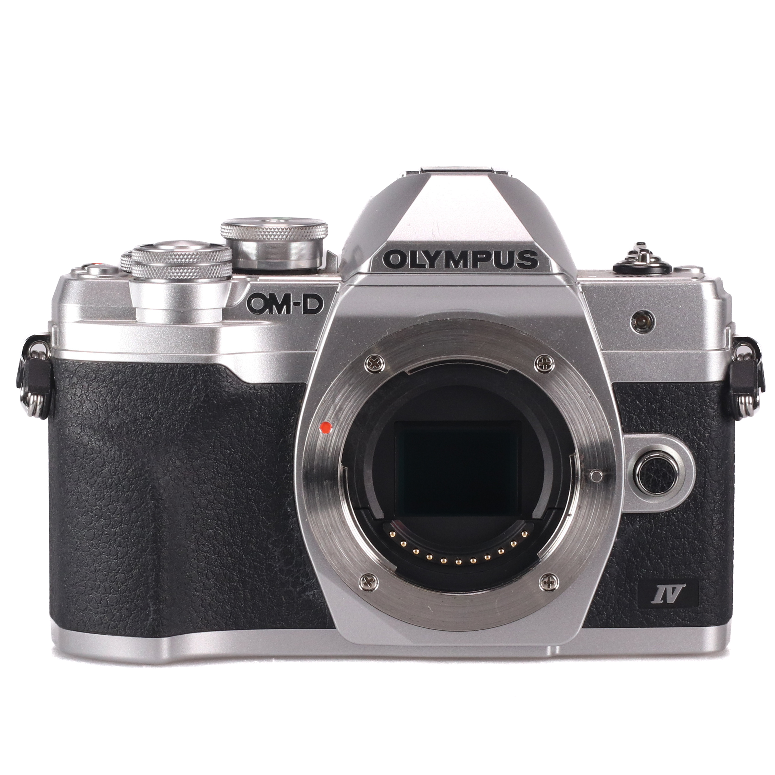 Image of USED Olympus OM-D E-M10 Mark IV Digital Camera Body - Silver