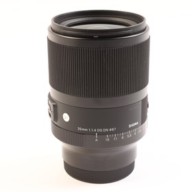 USED Sigma 35mm f1.4 DG DN Art Lens for Sony E