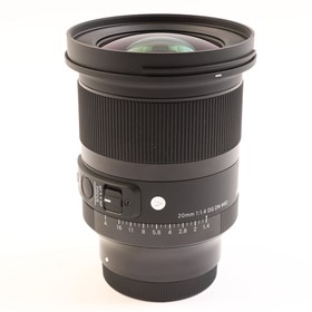 USED Sigma 20mm f1.4 DG DN Art Lens for Sony E
