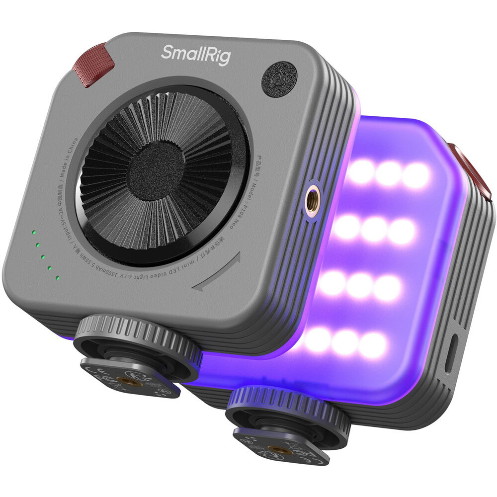 Image of SmallRig P108 Neo mini LED Video Light (Nebula Gray) 5821