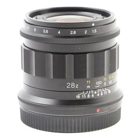 USED Voigtlander 28mm f1.5 Nokton Apherical Lens For Nikon Z