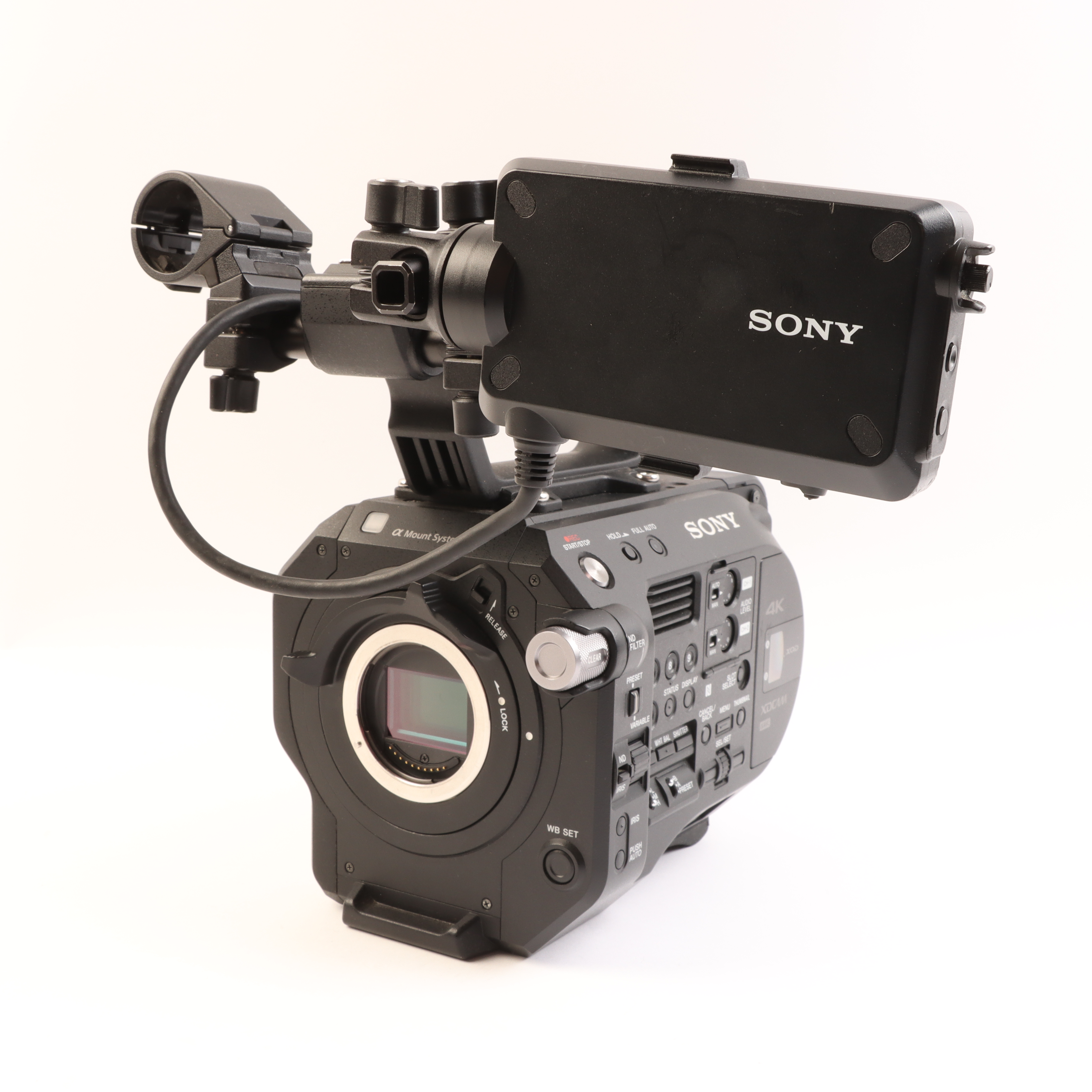 SONY PXW-FS7M2 中古品 中古品】SONY PXW-FS7M2 + XDCA-FS7 ＋ VCT-FS7 XDCAMメモリー
