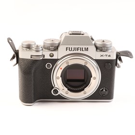 USED Fujifilm X-T4 Digital Camera Body - Silver