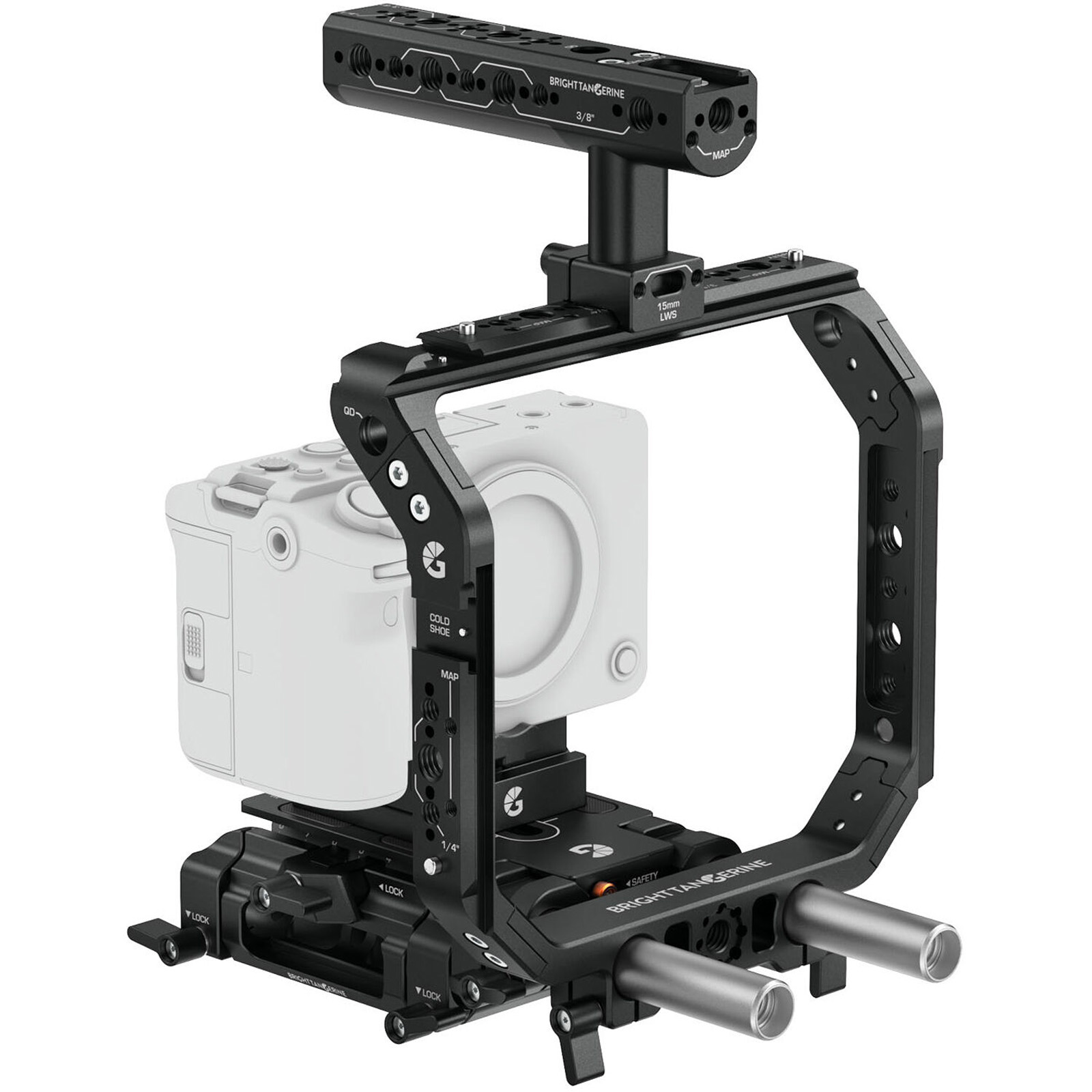 Bright Tangerine Halo Universal Advanced Kit - Small Camera Rig