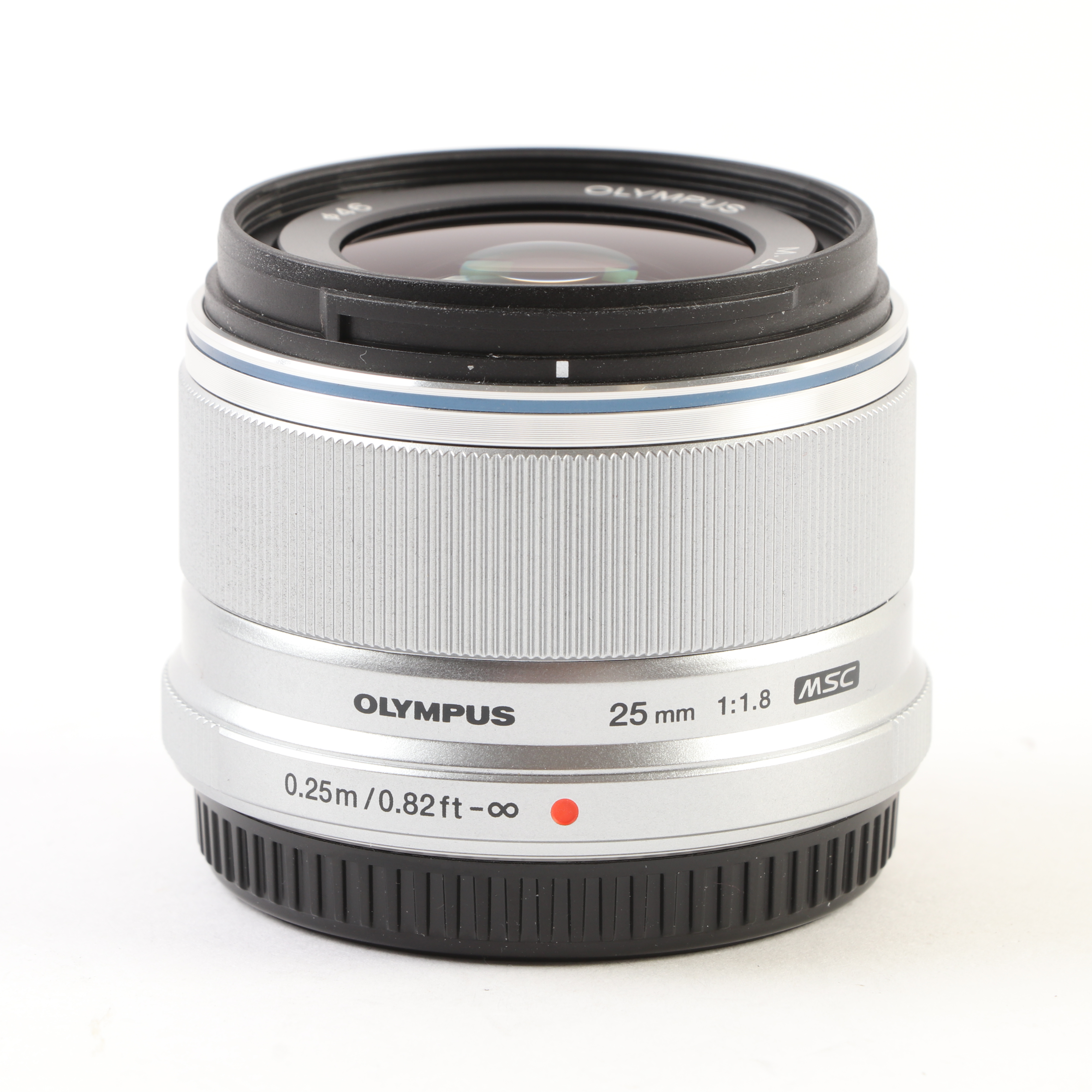 USED Olympus M.Zuiko Digital 25mm f1.8 Lens - Silver | Wex Photo Video