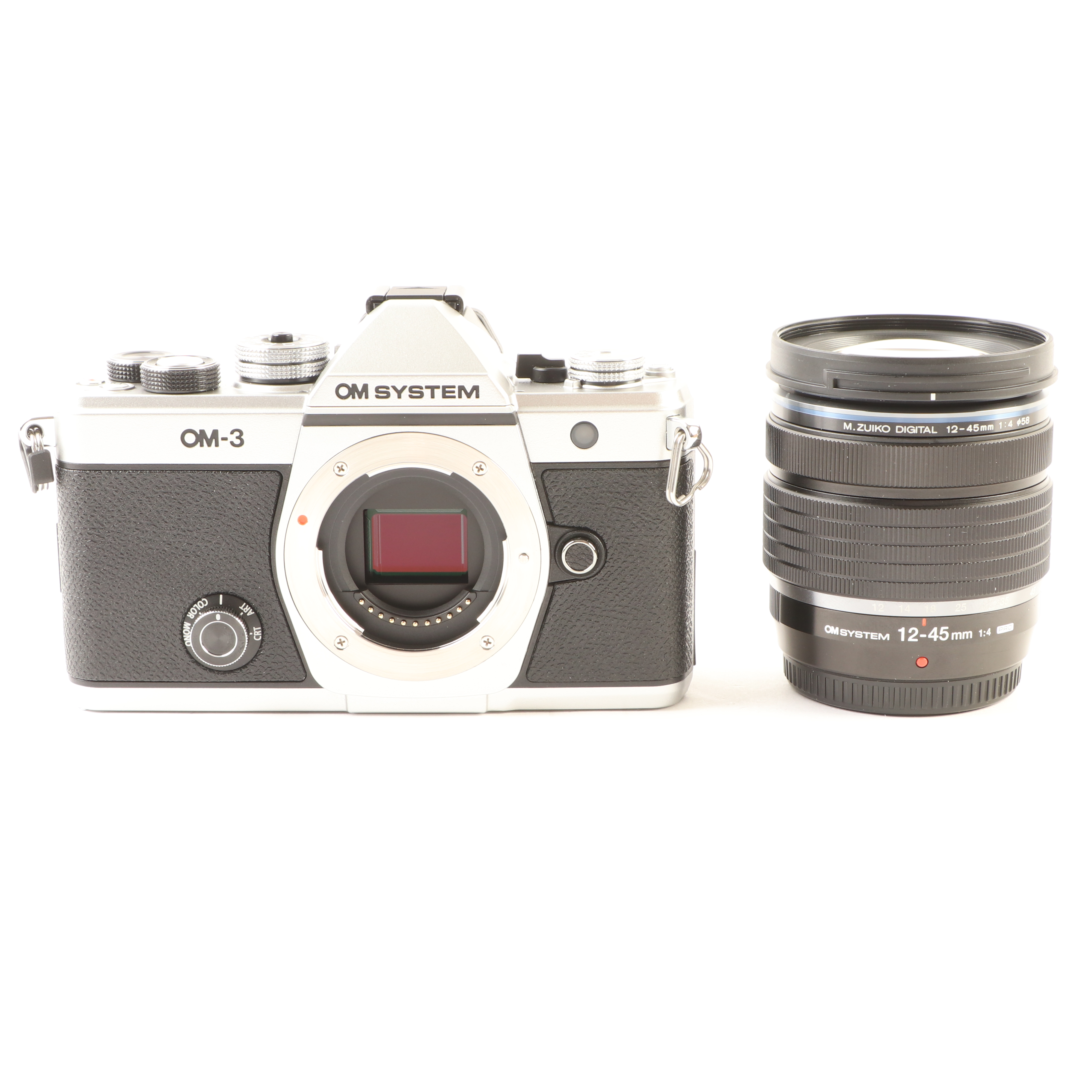 Image of USED OM SYSTEM OM-3 with 12-45mm f4 PRO Lens - Silver