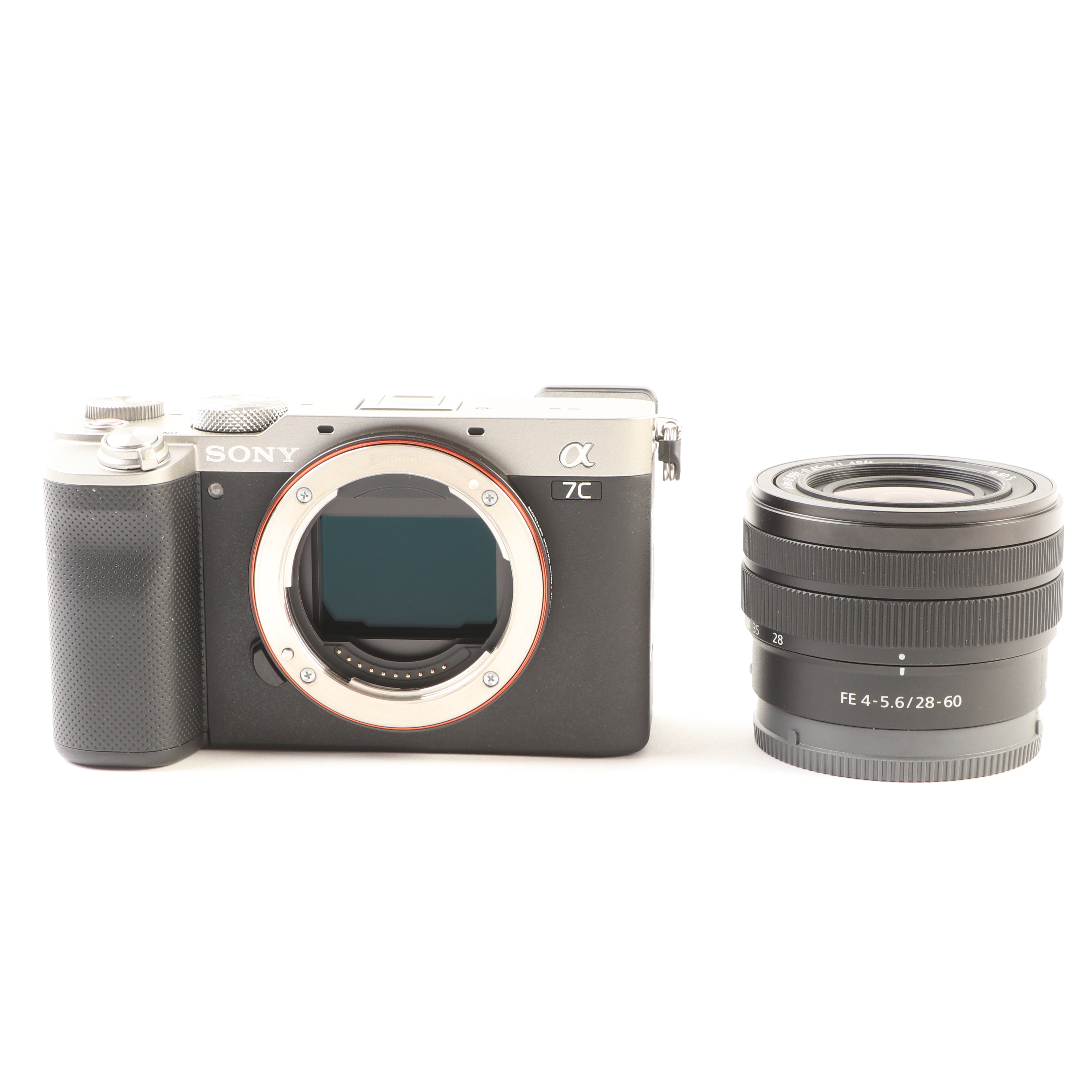 Image of USED Sony A7C Digital Camera with 28-60mm lens - Silver