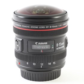 USED Canon EF 8-15mm f4 L USM Fisheye Lens