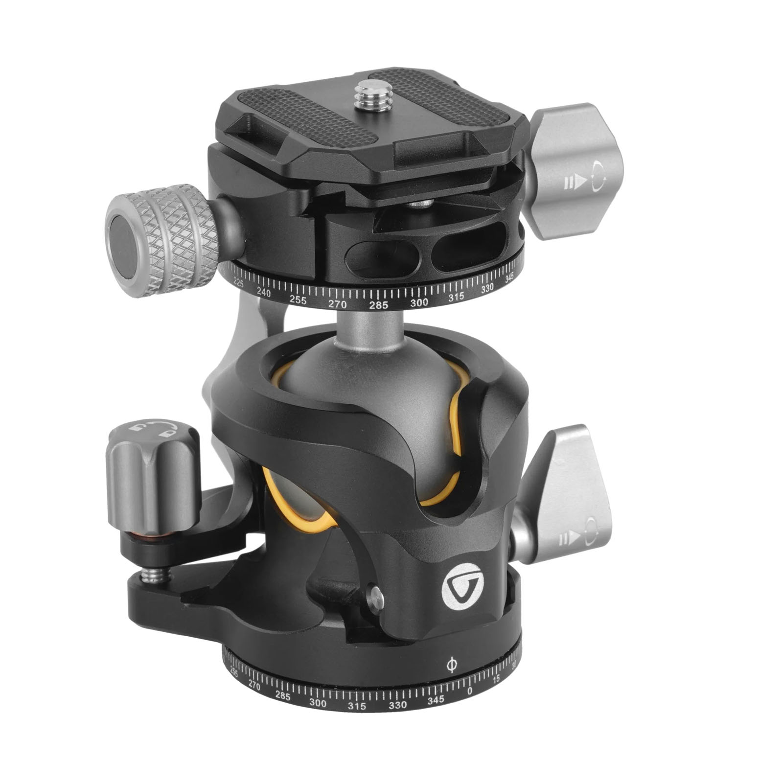 Vanguard LBP-50S Arca Compatible Low Profile Dual Axis Pro Ball Head