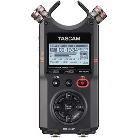 Tascam DR-40XP 4-Track Audio Recorder and USB Audio Interface