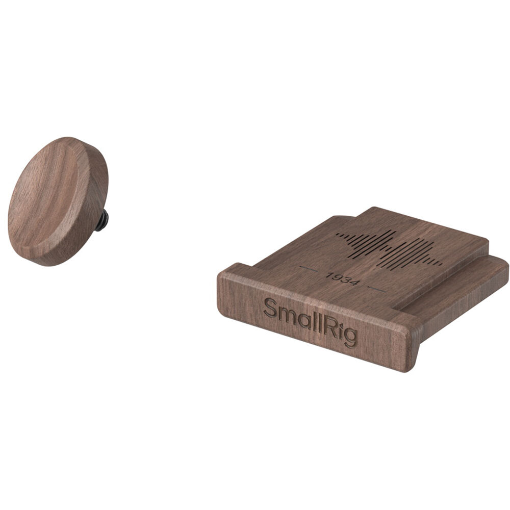 Wooden Hot Shoe Cover & Shutter Button Set for Fujifilm X Series Camera