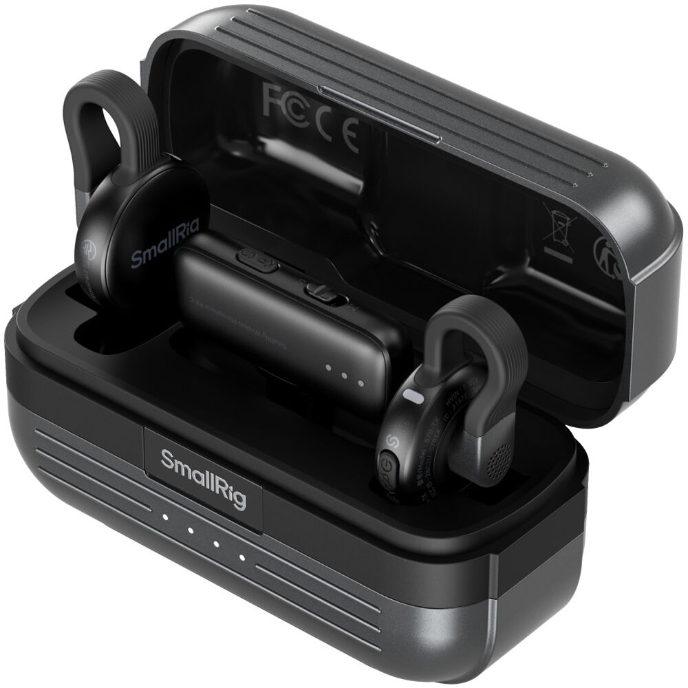 SmallRig S70-C2 Wireless Microphone with USB-C Adapter for Phones (Black) 5717