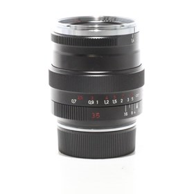 USED Zeiss 35mm f1.4 Distagon T* ZM Lens for Leica M - Black