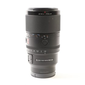 USED Sony FE 100mm f2.8 Macro GM OSS Lens