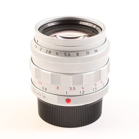 USED Leica 50mm f1.4 Summilux-M Lens - Silver Chrome