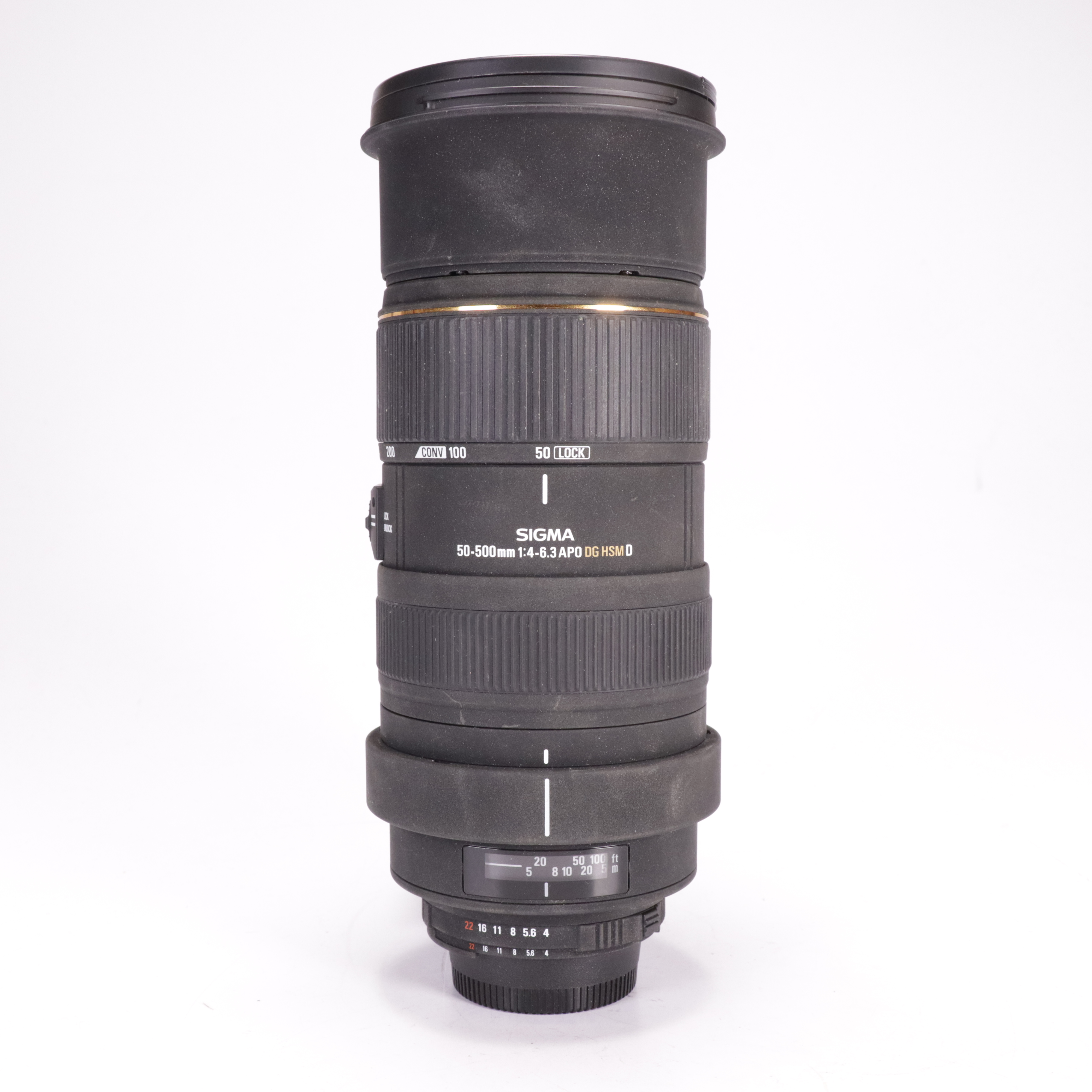 USED Sigma 50-500mm f4-6.3 EX DG HSM APO Lens - Nikon Fit