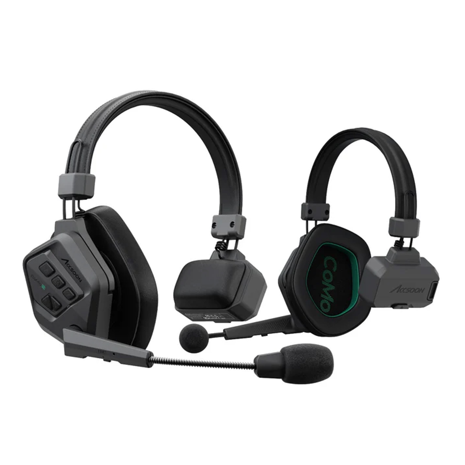 Accsoon - Como II Intercom - MIC04-1H4R - 1.9GHz DECT Wireless Headset System - 4 Remote Headsets