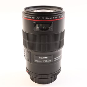 USED Canon EF 100mm f2.8L Macro IS USM Lens