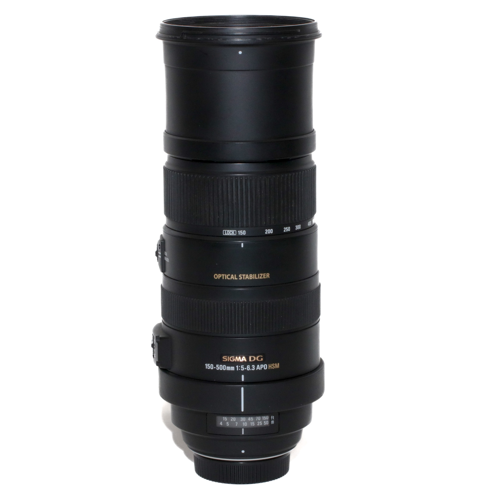 USED Sigma 150-500mm f5-6.3 DG OS HSM for Nikon F