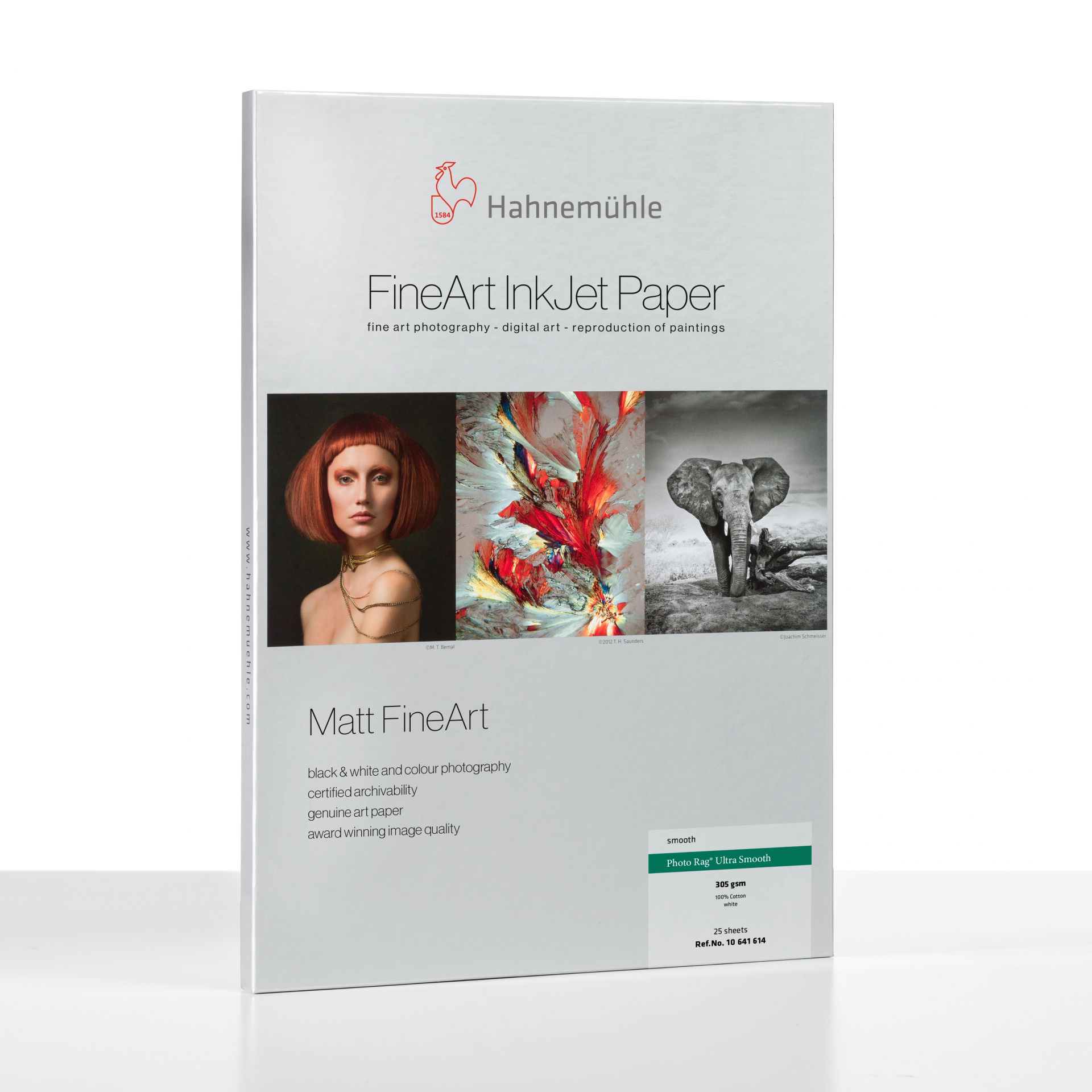 Hahnemuhle Photo Rag Ultra Smooth 305gsm A3 Photo Paper - 25 Sheets