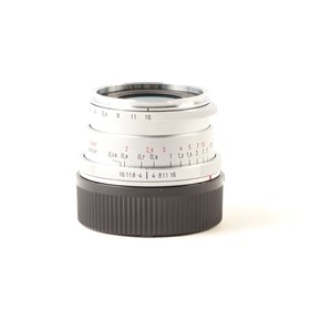 USED Voigtlander 35mm f2 VM ASPH Ultron Type II Vintage Line Lens for Leica M - Silver