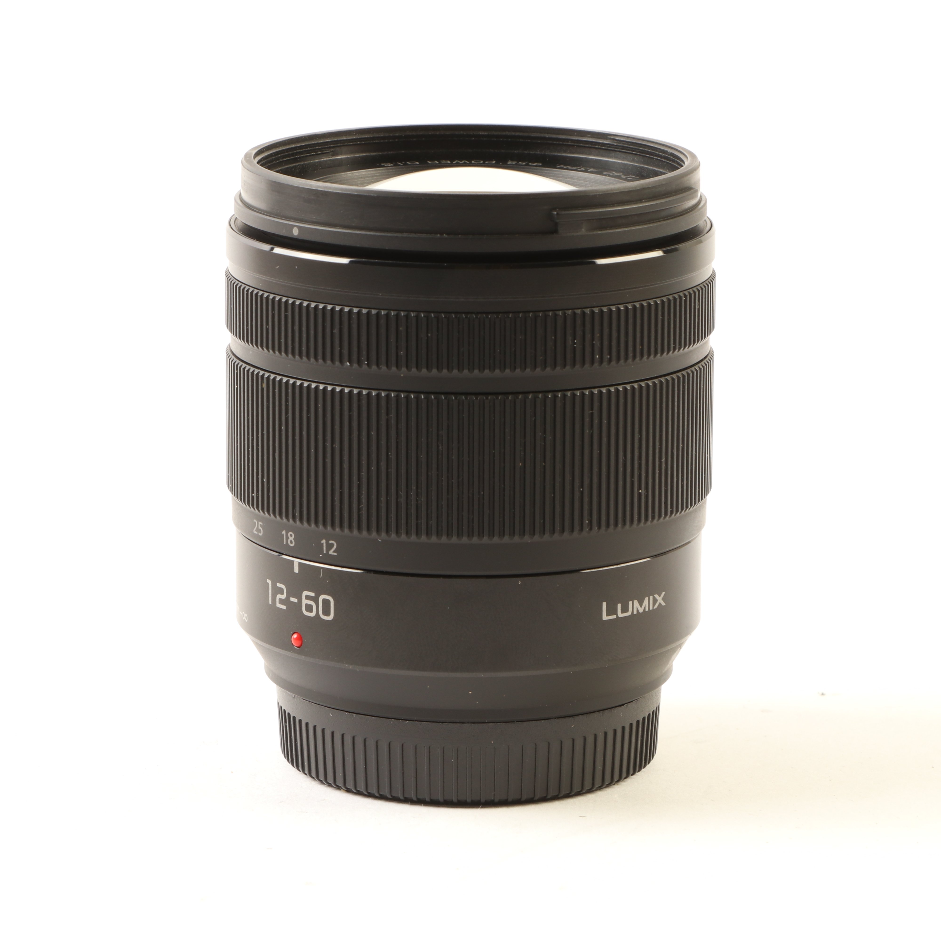USED Panasonic 12-60mm f3.5-5.6 LUMIX G VARIO POWER O.I.S Micro Four Thirds Lens