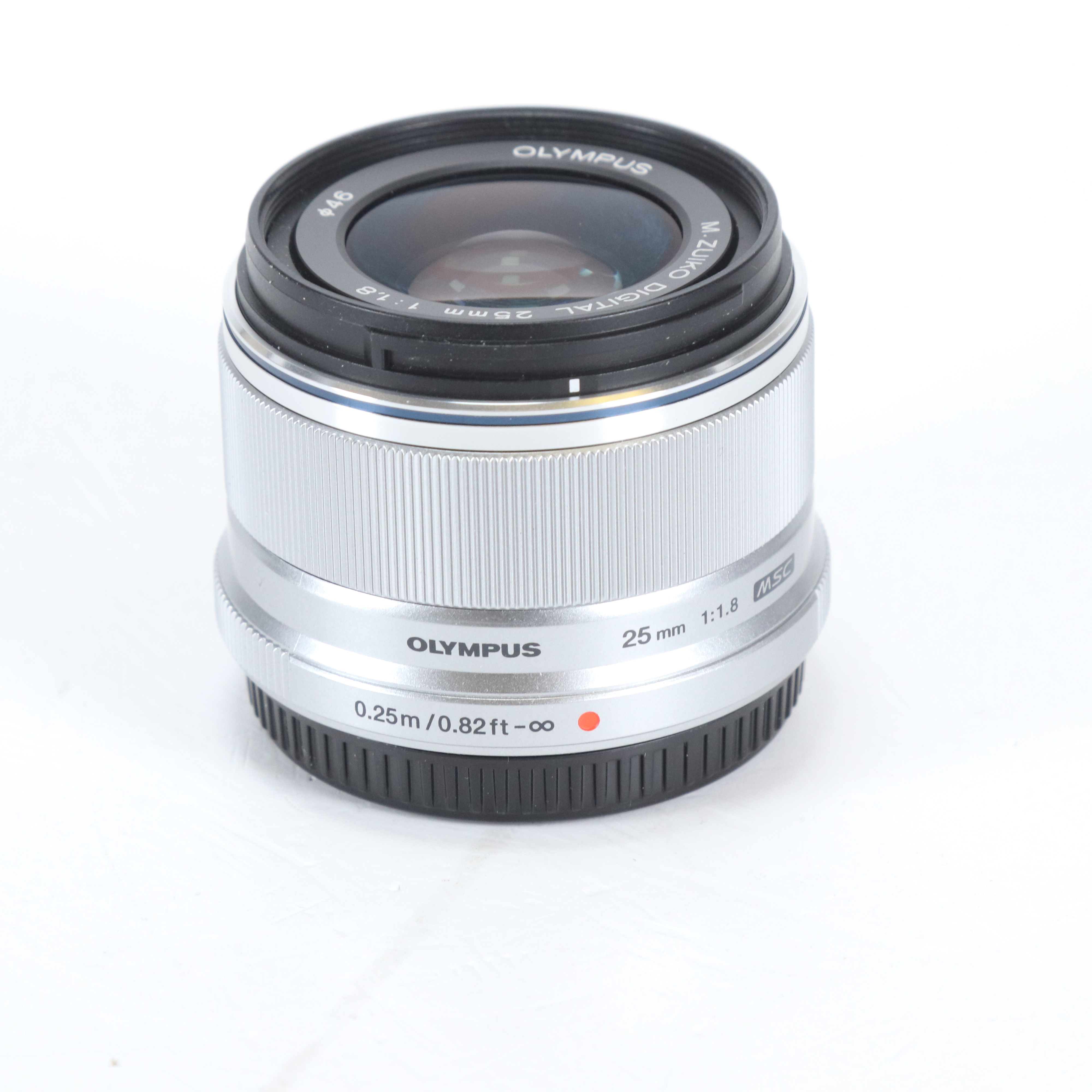 USED Olympus M.Zuiko Digital 25mm f1.8 Lens - Silver