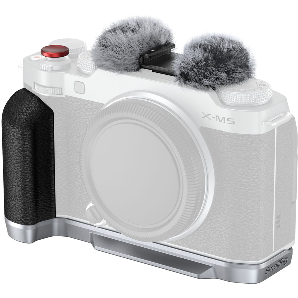SmallRig L-Shape Mount Plate with Handle for Fujifilm X-M5 - Silver