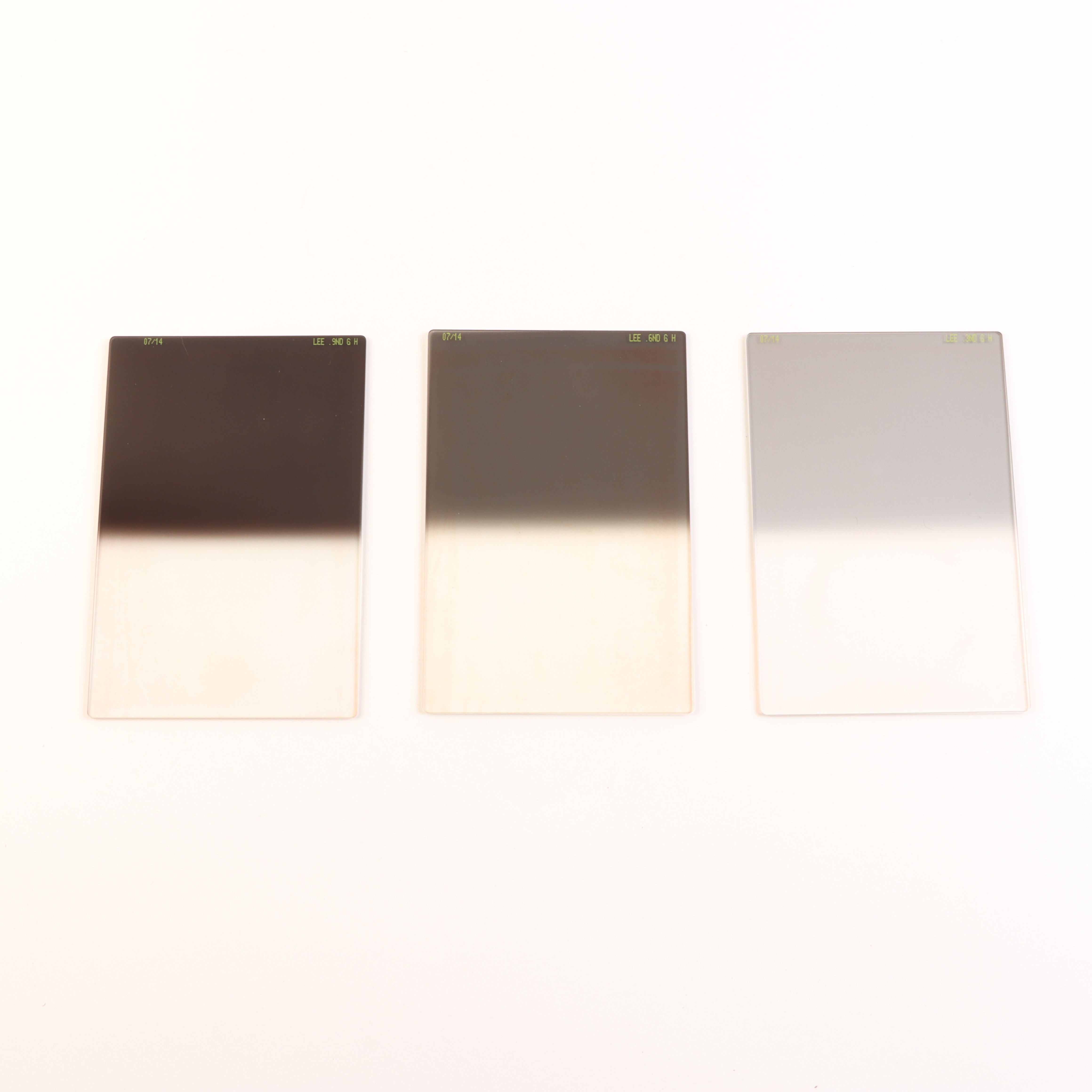USED Lee 100mm ND Grad Hard Resin Filter Set