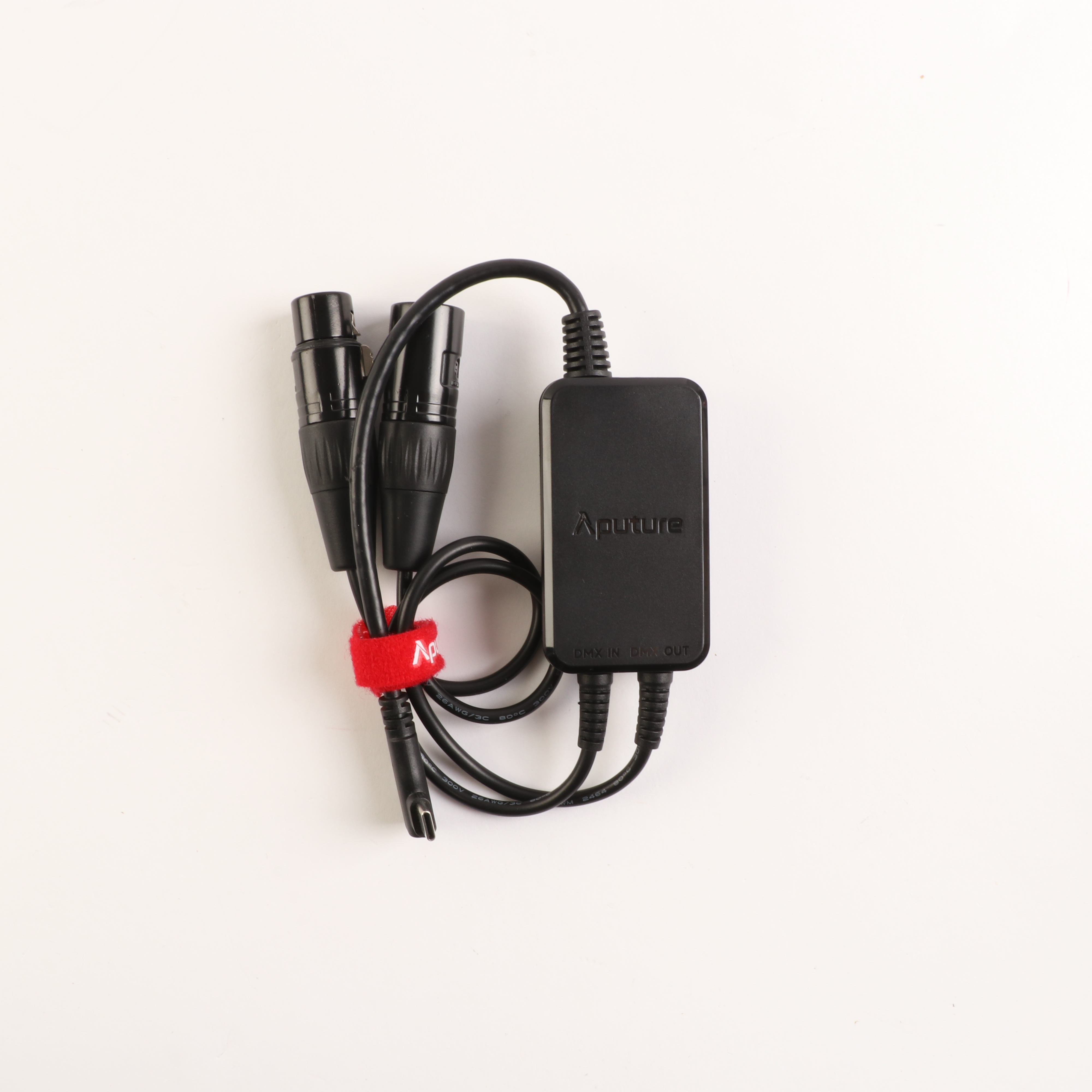 USED Aputure Active USB-C to 5-Pin DMX In & Out Adapter