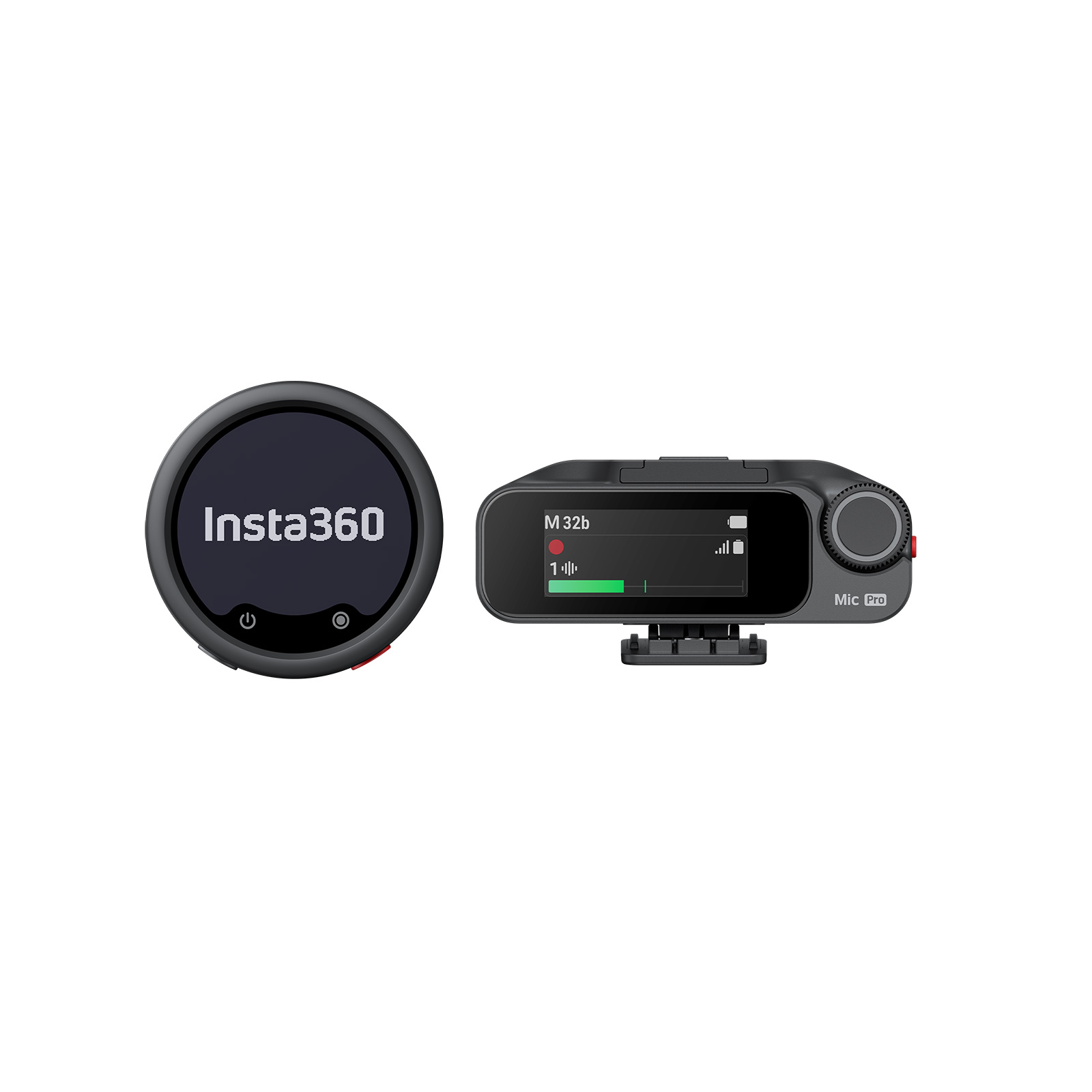 Insta360 MCB10 Mic Pro (1 TX + 1 RX) Wireless Microphone System