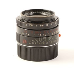 USED Leica Summicron-M 35mm f2 ASPH Black Paint Millennium (11611)