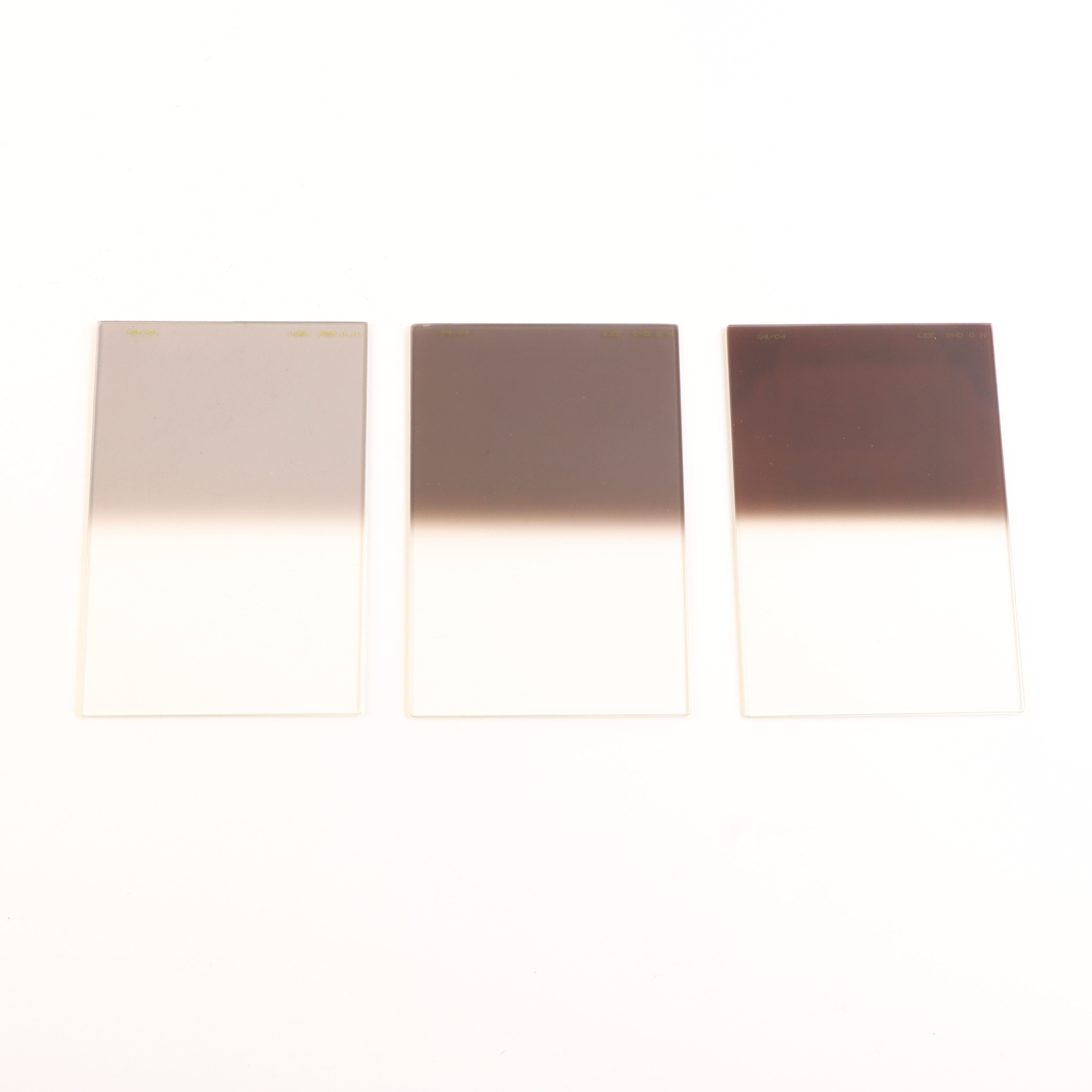 USED Lee 100mm ND Grad Hard Resin Filter Set