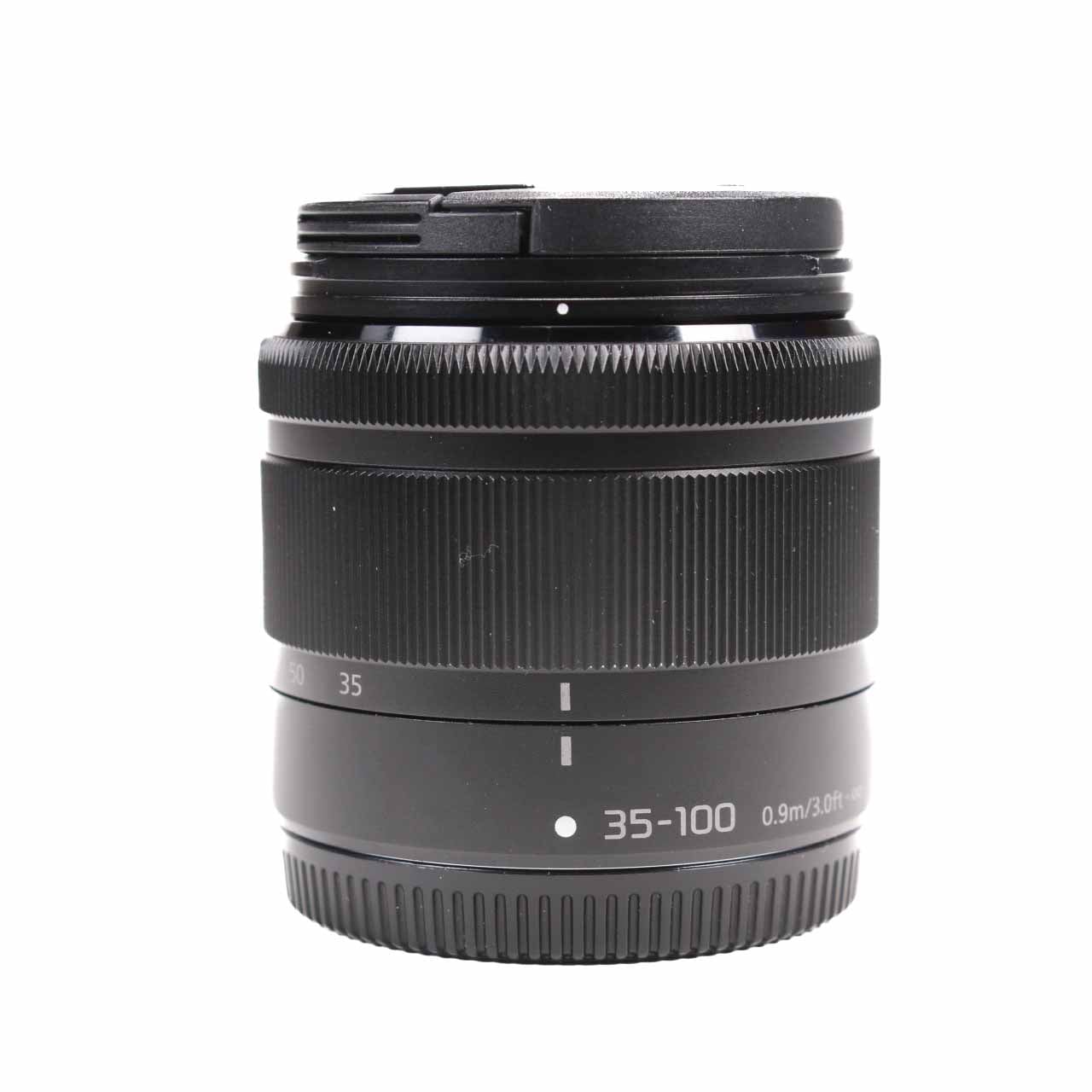 USED Panasonic 35-100mm f4-5.6 LUMIX G VARIO ASPH OIS Lens - Black