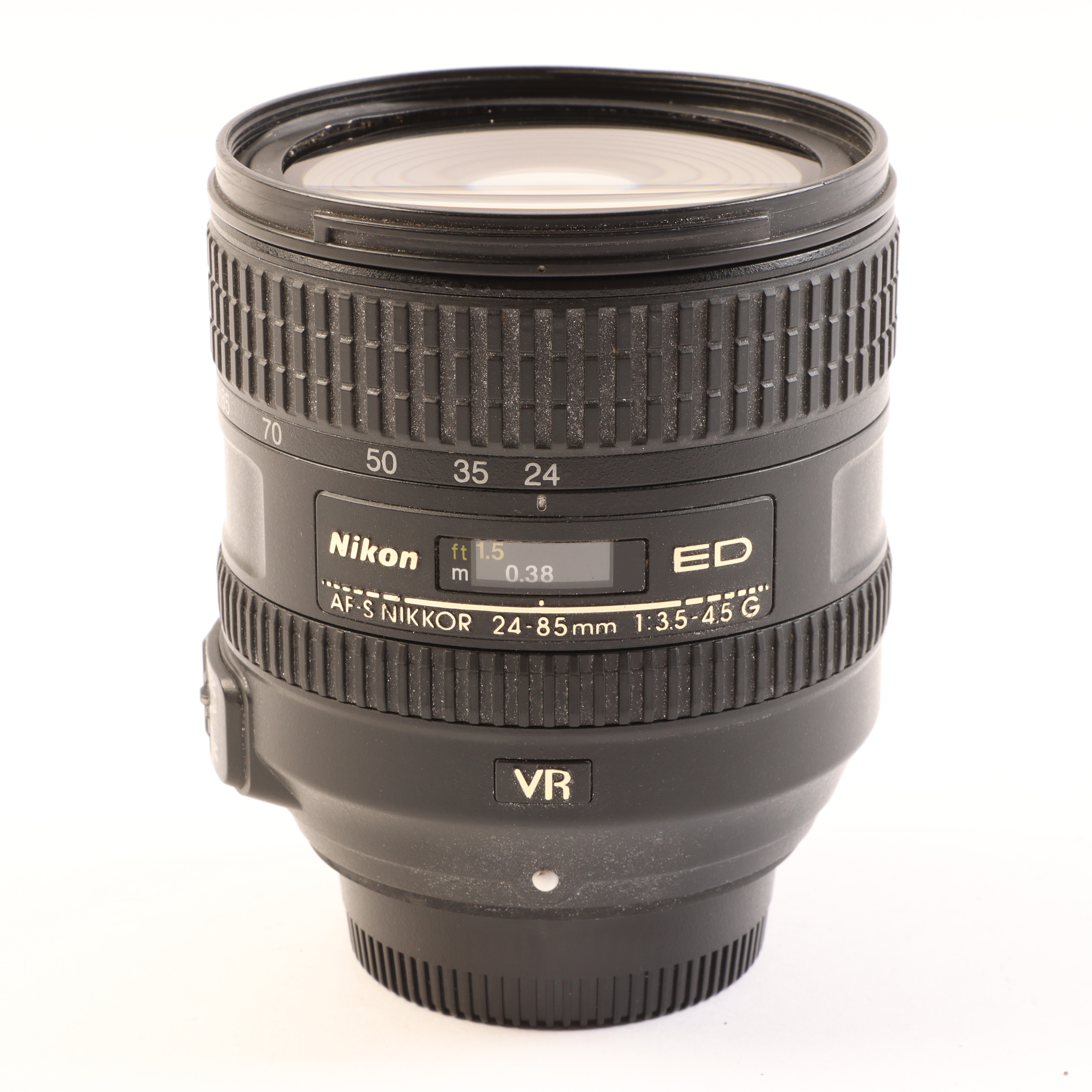USED Nikon 24-85mm f3.5-4.5 AF-S G ED VR Lens