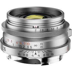 Thypoch Ksana 35mm f2 ASPH Full Frame Lens for Leica M - Silver